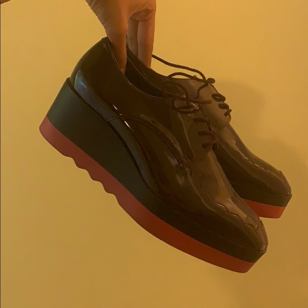 Zara platform shoes